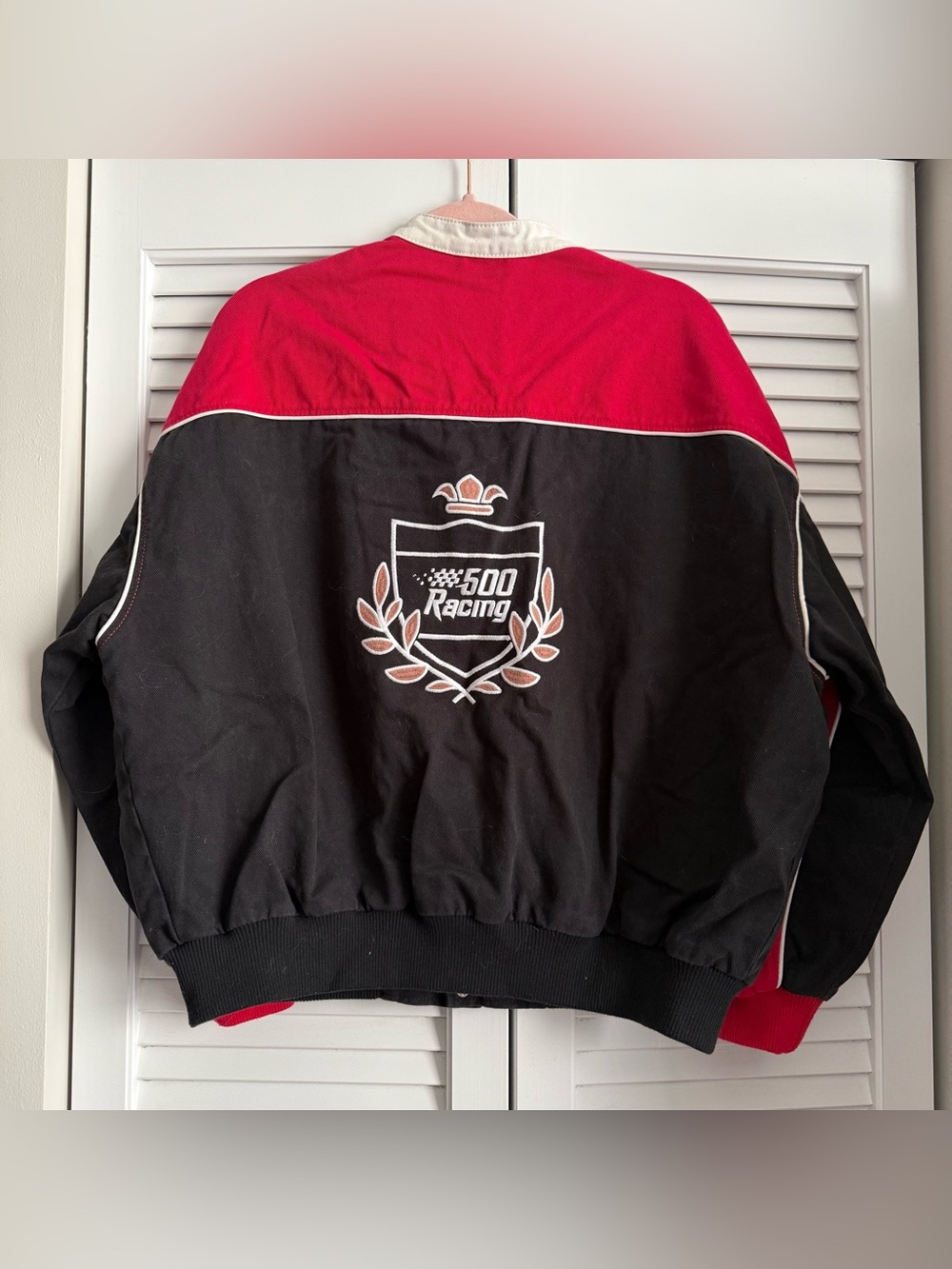 Monaco Racing Colorblock Jacket - Red & Black - Picture 5 of 8